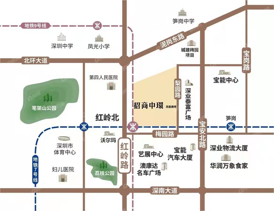 中國(guó)人保金融大廈，招商中環(huán)熙悅薈-均價(jià)120000元/平