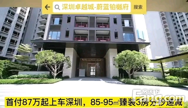 在后海中心區(qū)域相繼開發(fā)了卓越蔚藍(lán)海岸