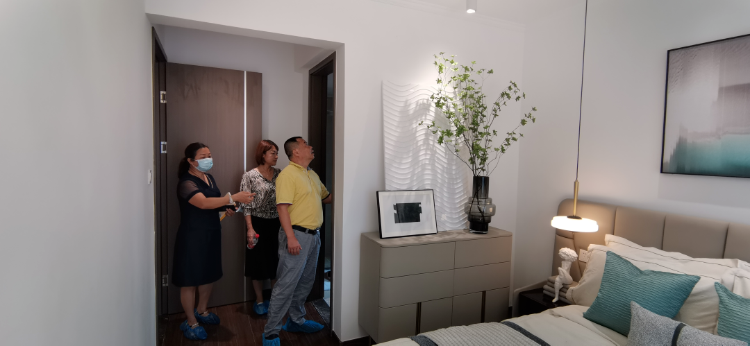 回遷房樣板房亮相