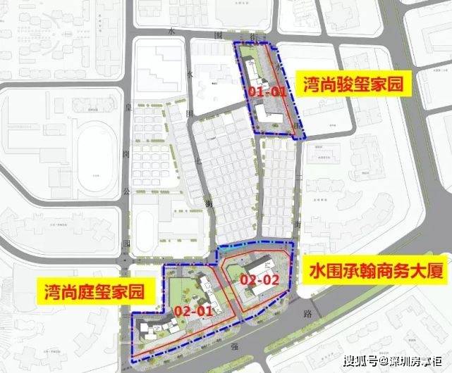 項目地塊整體呈現不規(guī)整折尺狀