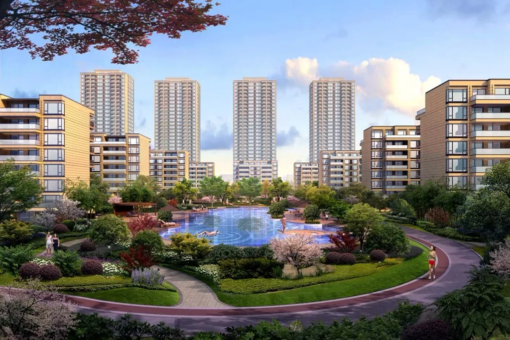 翡翠公園的大高層也屬于偏高的級別