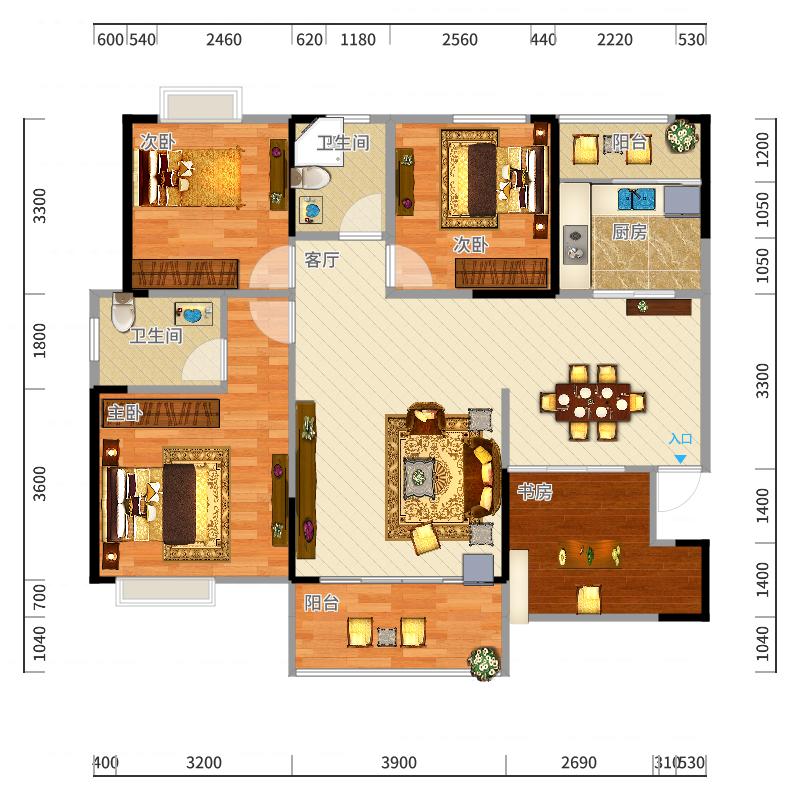 升龍湯村舊改項(xiàng)目外立面如此下重本