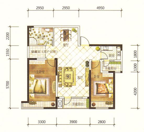 以回遷房和單位分的公房為主